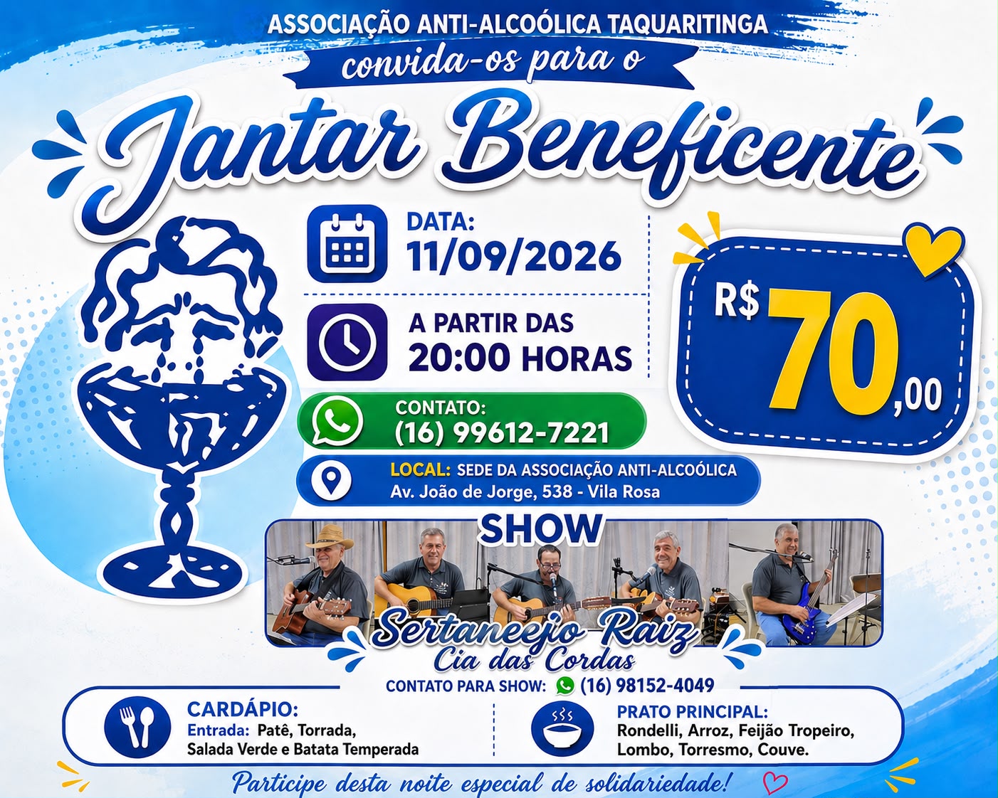 Jantar Beneficente 2026
